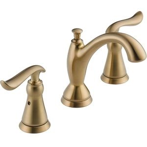 **NEW** DELTA faucet in Champagne/Brushed Gold ✨